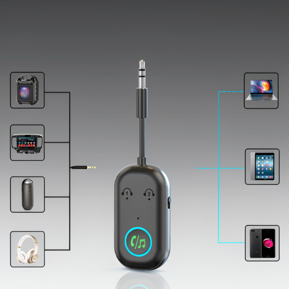 Audio Music Player Pc - Taşınabilir Bluetooth 5.3 Ses Adaptörü Verici