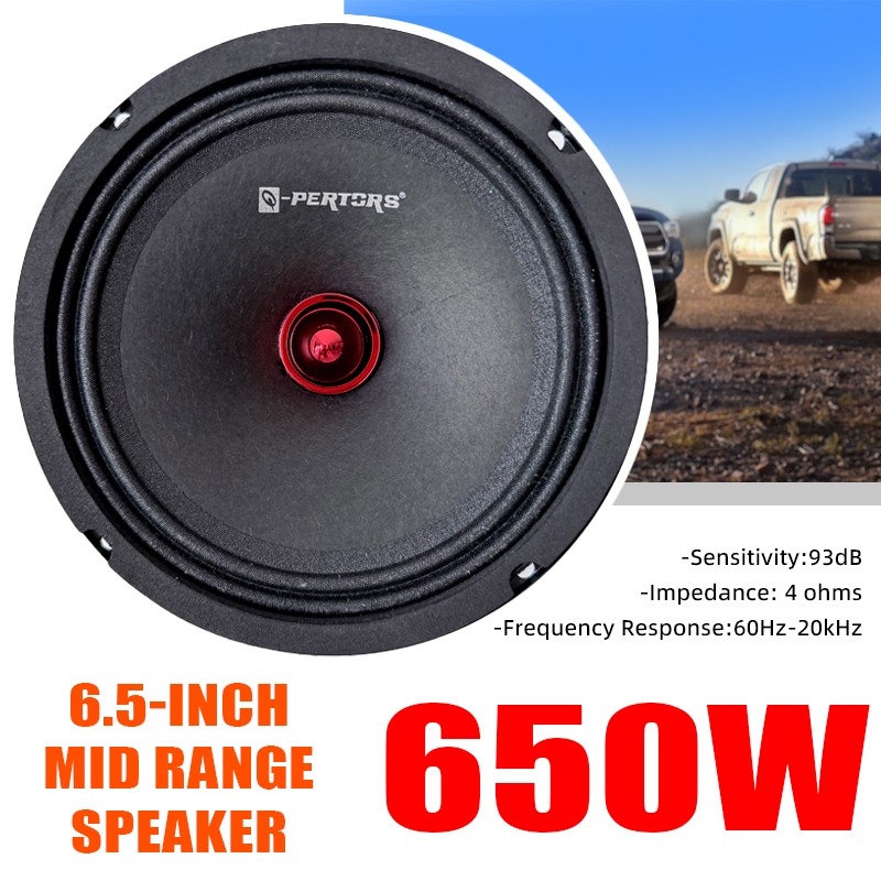 Audio Music Enhancer - 6.5 inç evrensel araba hoparlörü 650W
