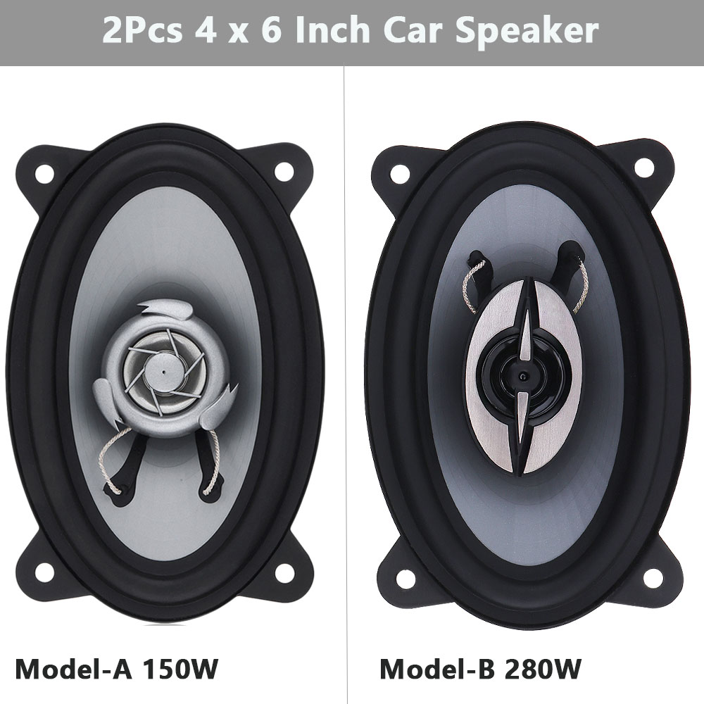 Audio X Music - 2 adet 4X6 inç 150W /