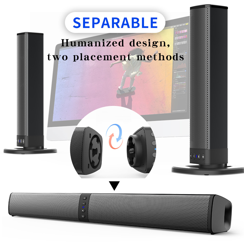 Çıkarılabilir Soundbar Bluetoo - Audio X Music incelemesi ve fiyatı