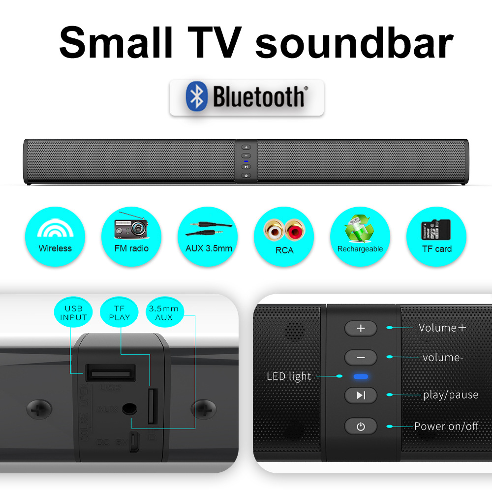 Çıkarılabilir Soundbar Bluetoo - Audio X Music incelemesi ve fiyatı